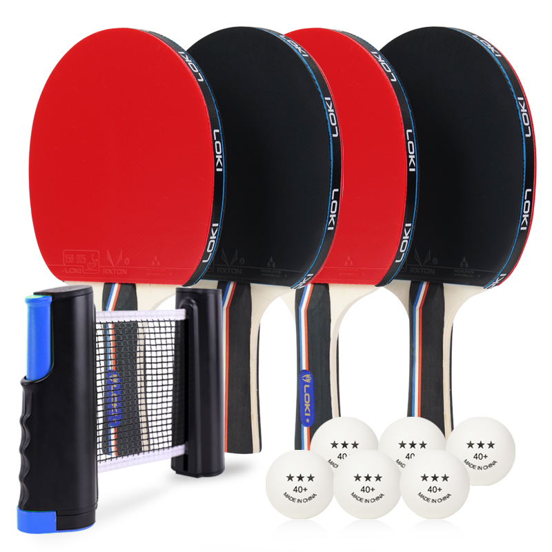 Table Tennis Indoor Or Outdoor - Jeu d'entraînement de ping-pong professionnel, raquette