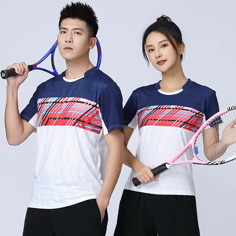 Table Tennis Kids - T-shirt de badminton à manches courtes