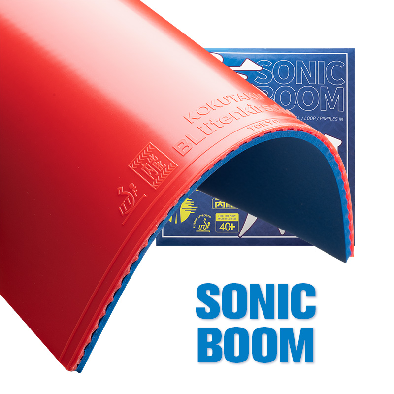 Table Tennis Bat Butterfly - KOKUTAKU bleu SONIC BOOM Tennis de