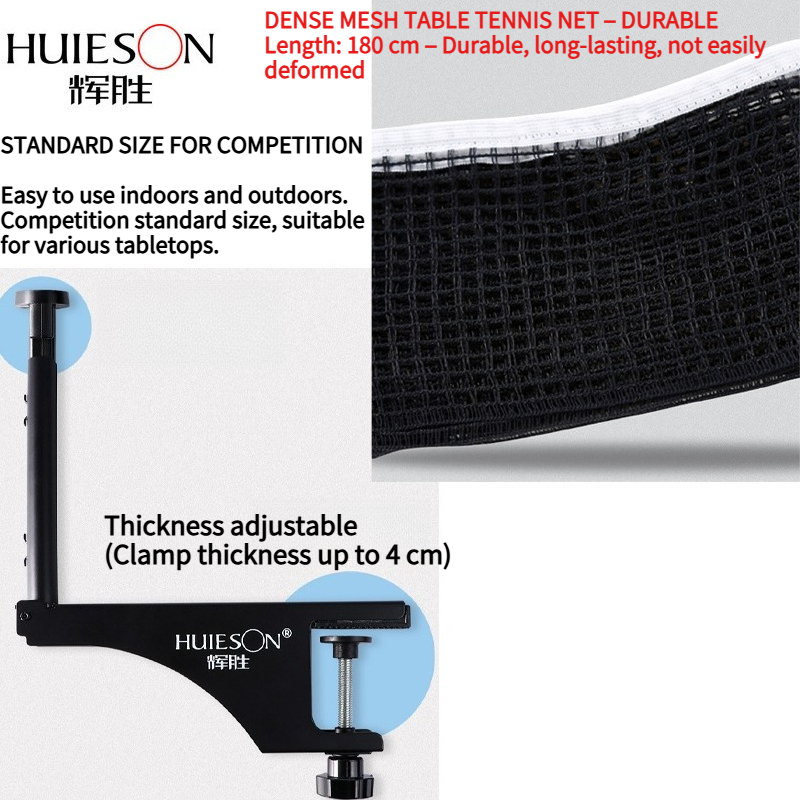 HUIESON Ensemble filet et cadr - Table Tennis Bat Butterfly avis et prix