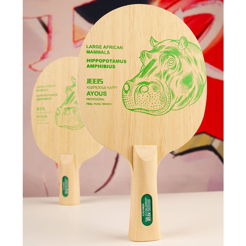 JEELS Green Hippo 1 Ply Ayous  - Table Tennis In Japanese avis et prix