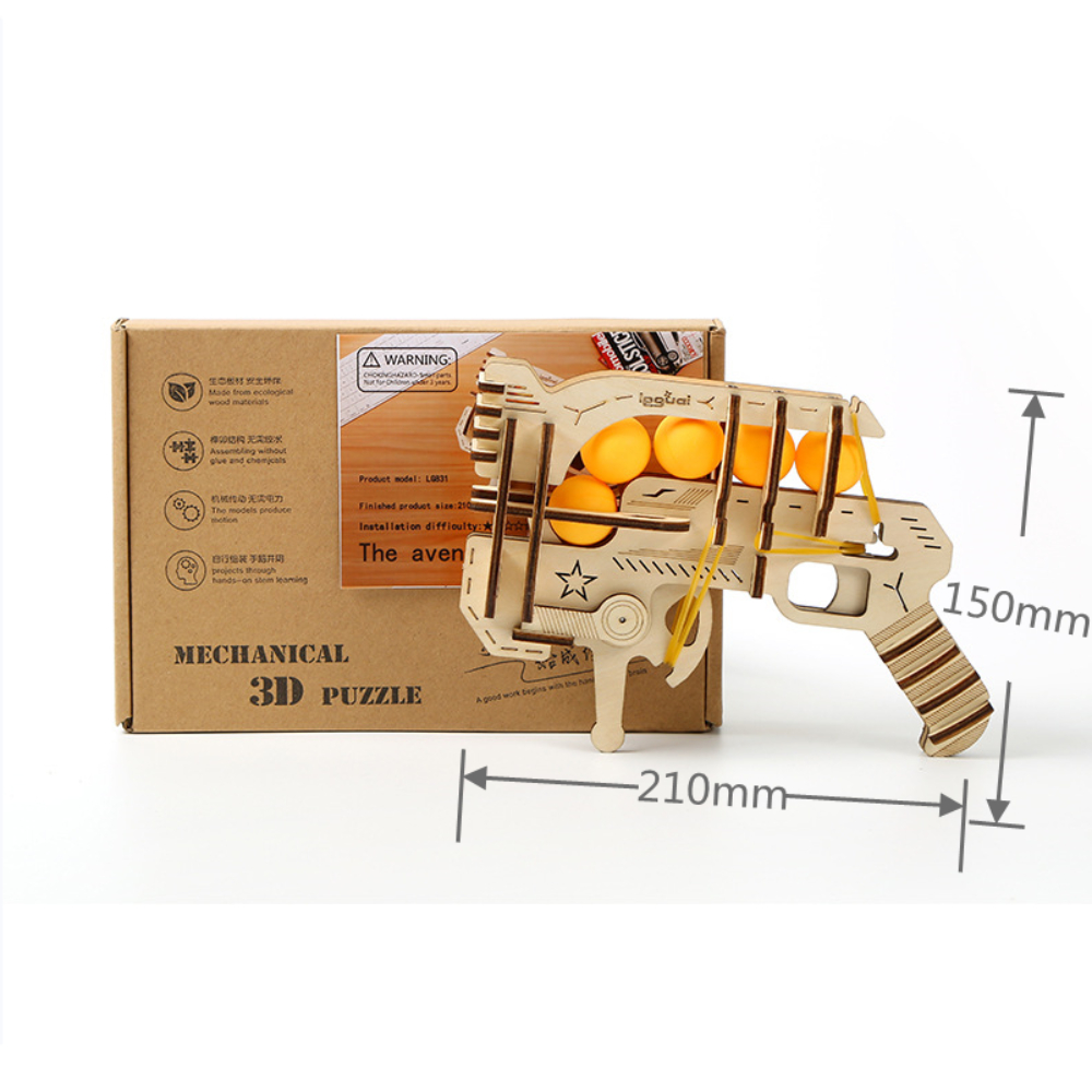 Pistolet à élastiques en bois  - Table Tennis Kids avis et prix