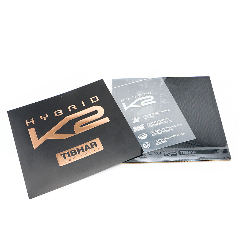 TIBHAR-Caoutchouc de tennis de - Table Tennis Hybrid Rubbers avis et prix