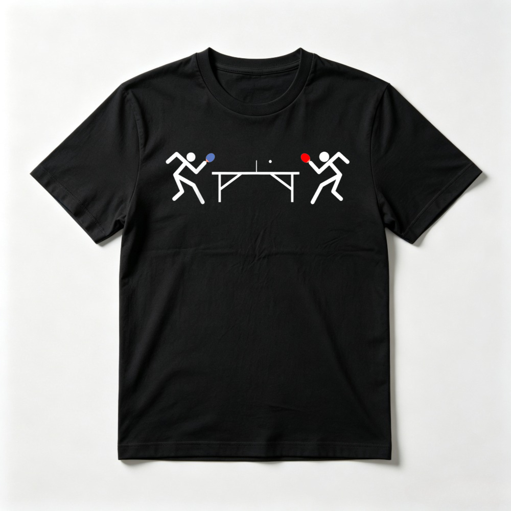 T-shirt pour Amoureux du Tenni - Table Tennis Player avis et prix